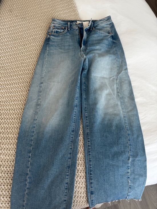 MOTHER Denim - MOTHER Half Pipe Ankle Fray I Confess Wash